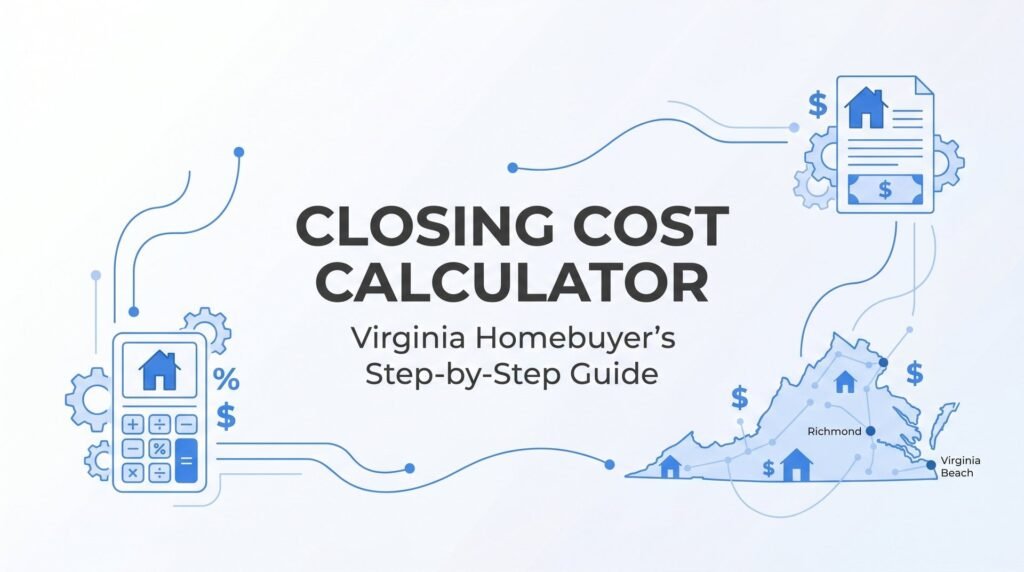 How to Use a Closing Cost Calculator: Virginia Homebuyer’s Step-by-Step Guide